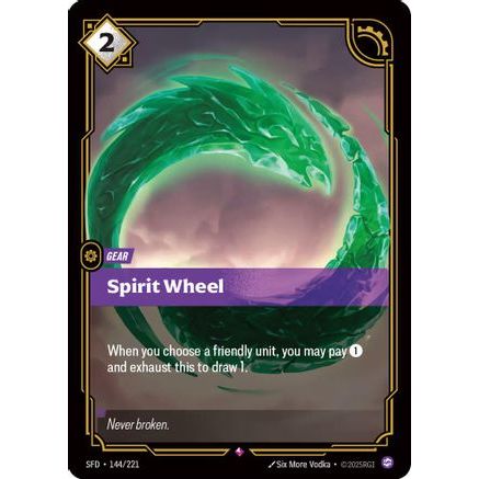 Spirit Wheel (144/221) - Spiritforged Foil