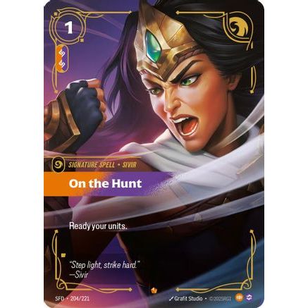 On the Hunt (204/221) - Spiritforged Foil
