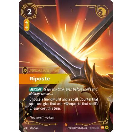 Riposte (206/221) - Spiritforged Foil