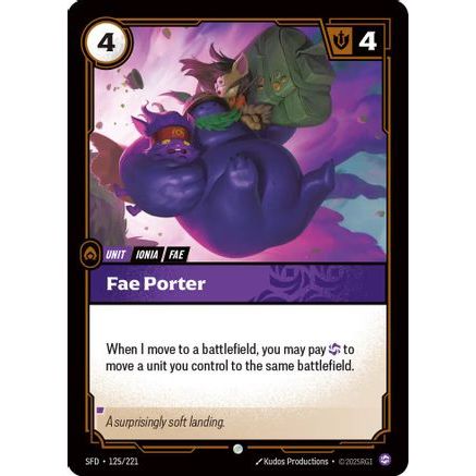 Fae Porter (125/221) - Spiritforged Foil