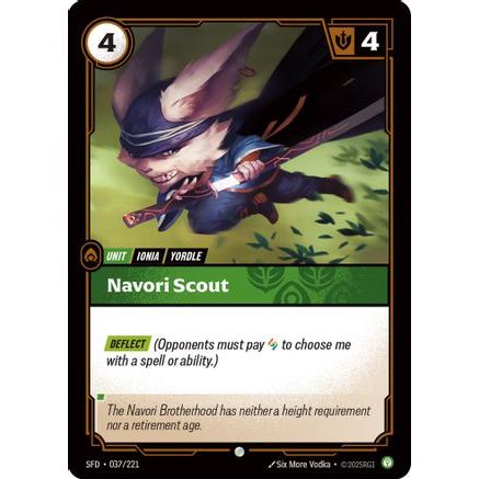 Navori Scout (037/221) - Spiritforged Foil