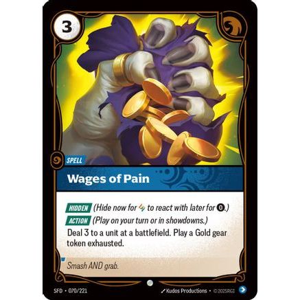 Wages of Pain (070/221) - Spiritforged