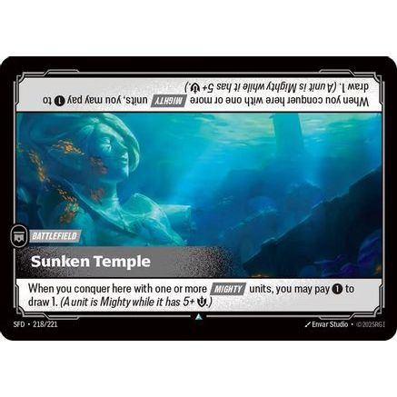 Sunken Temple (218/221) - Spiritforged Foil
