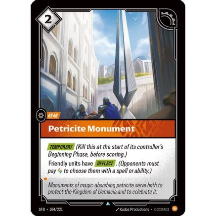 Petricite Monument (104/221) - Spiritforged