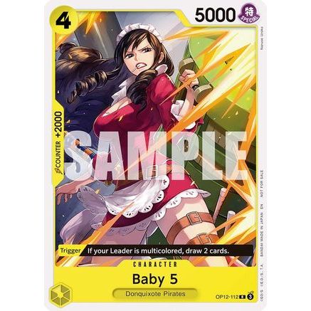 Baby 5 (Tournament Pack 2026 Vol. 1) (OP12-112) - One Piece Promotion Cards