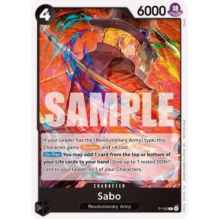Sabo (Store Tournament 2025 Vol. 4) (P-105) - One Piece Promotion Cards