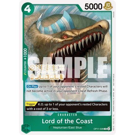 Lord of the Coast (Judge Pack Vol. 7) (OP11-028) - One Piece Promotion Cards Foil