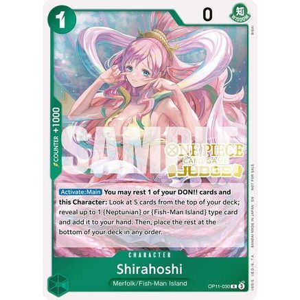 Shirahoshi (Judge Pack Vol. 7) (OP11-030) - One Piece Promotion Cards Foil
