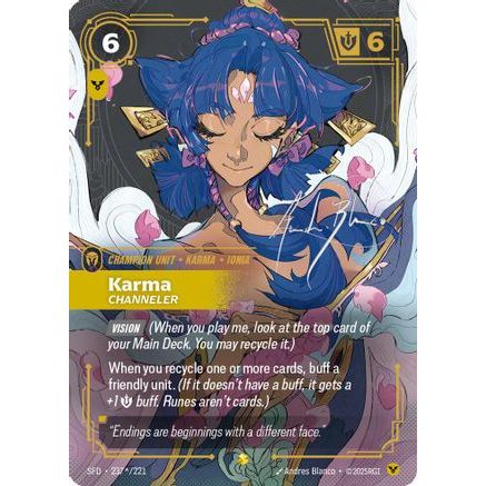 Karma - Channeler (Signature) (237*/221) - Spiritforged Foil