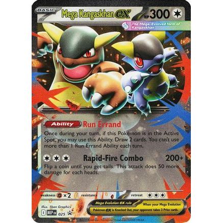 Mega Kangaskhan ex - 025 25 - ME Mega Evolution Promo Holofoil