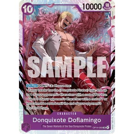 Donquixote Doflamingo - OP14-069 (OP14-069) - The Azure Sea's Seven Foil