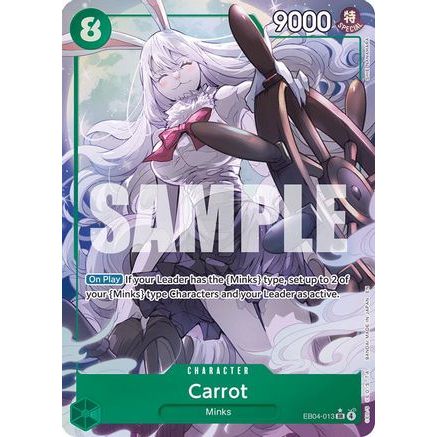 Carrot (Alternate Art) (EB04-013) - The Azure Sea's Seven Foil