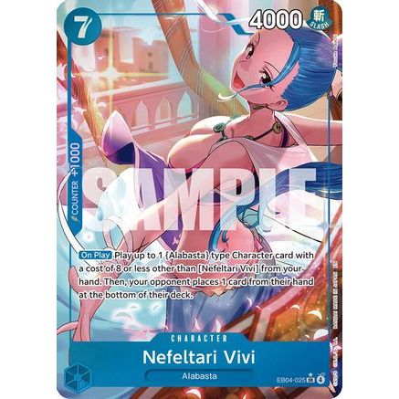 Nefeltari Vivi (Alternate Art) (EB04-025) - The Azure Sea's Seven Foil
