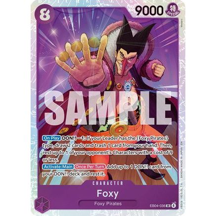 Foxy (EB04-036) - The Azure Sea's Seven Foil