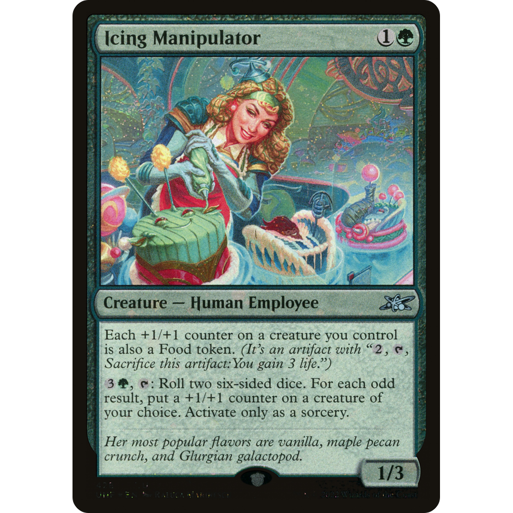 Icing Manipulator (Galaxy Foil) (UNF-428) - Unfinity Foil