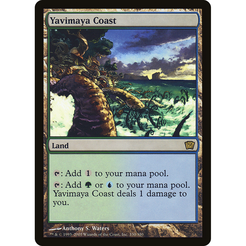 Yavimaya Coast (9ED-330) - 9th Edition