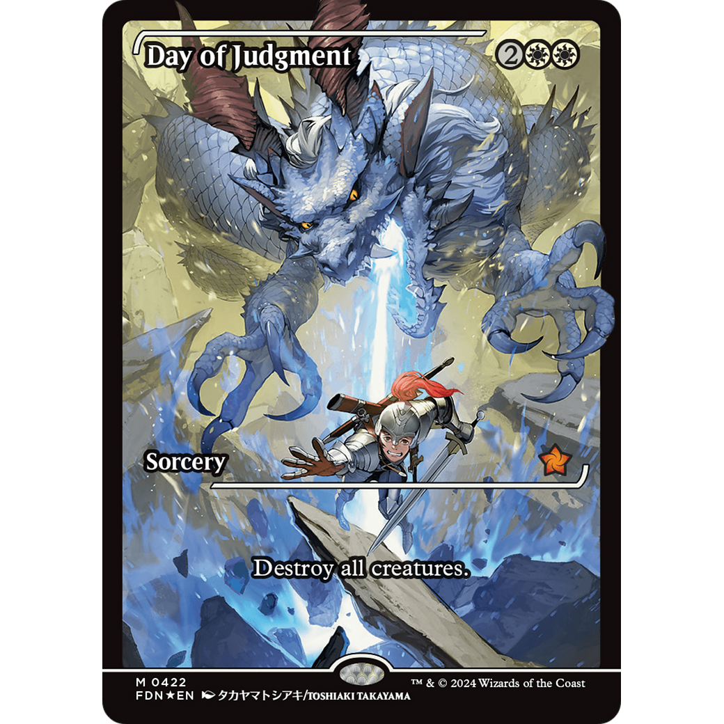 Day of Judgment (FDN-422) - Foundations: (Showcase) Foil