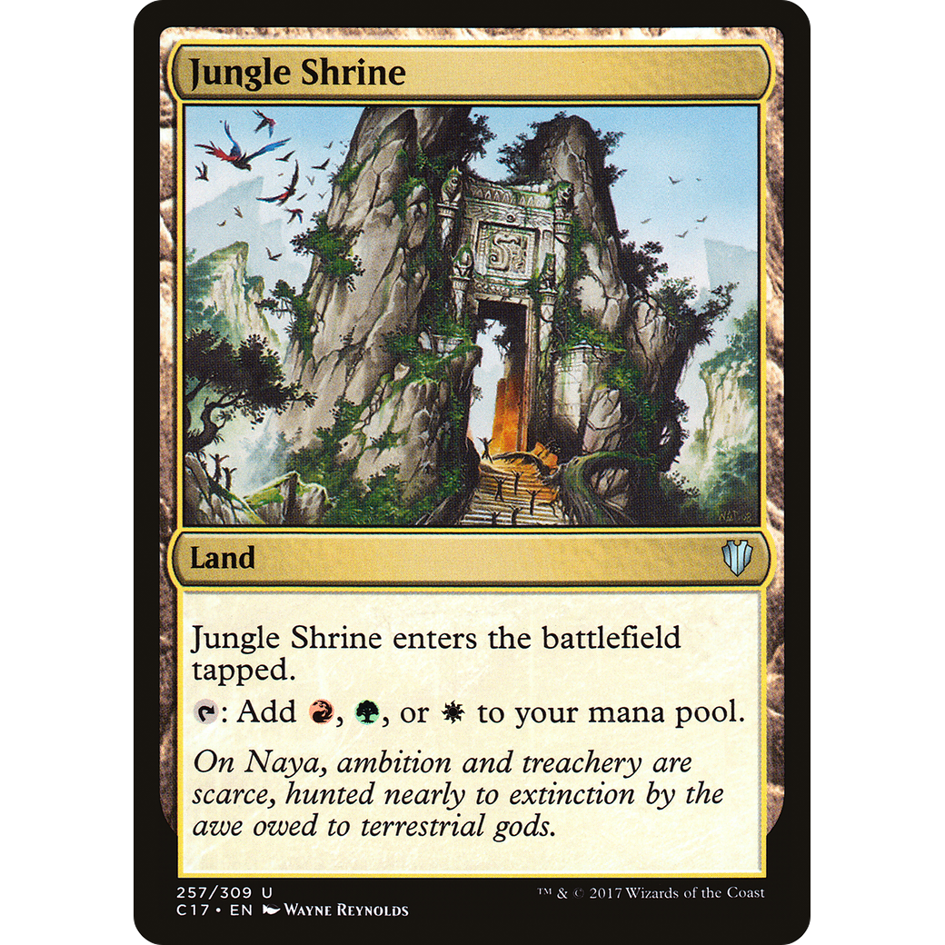 Jungle Shrine (C17-257) - Commander 2017