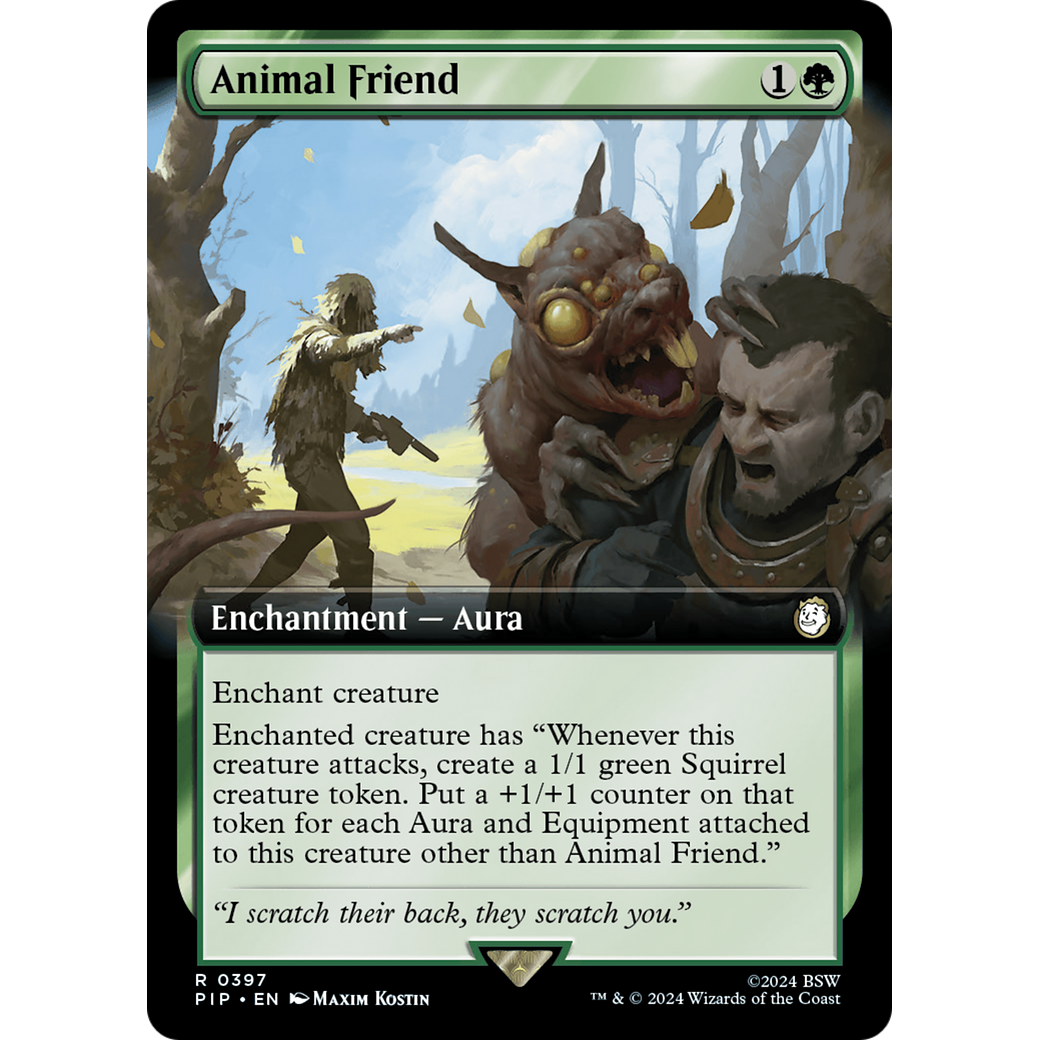 Animal Friend (PIP-397) - Fallout: (Extended Art) Foil