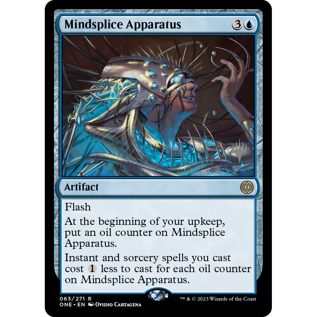 Mindsplice Apparatus (PPONE-63P) - Phyrexia: All Will Be One Promos Foil