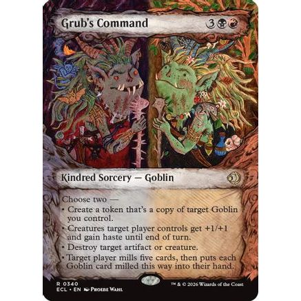 Grub's Command (Showcase) (ECL-340) - Lorwyn Eclipsed