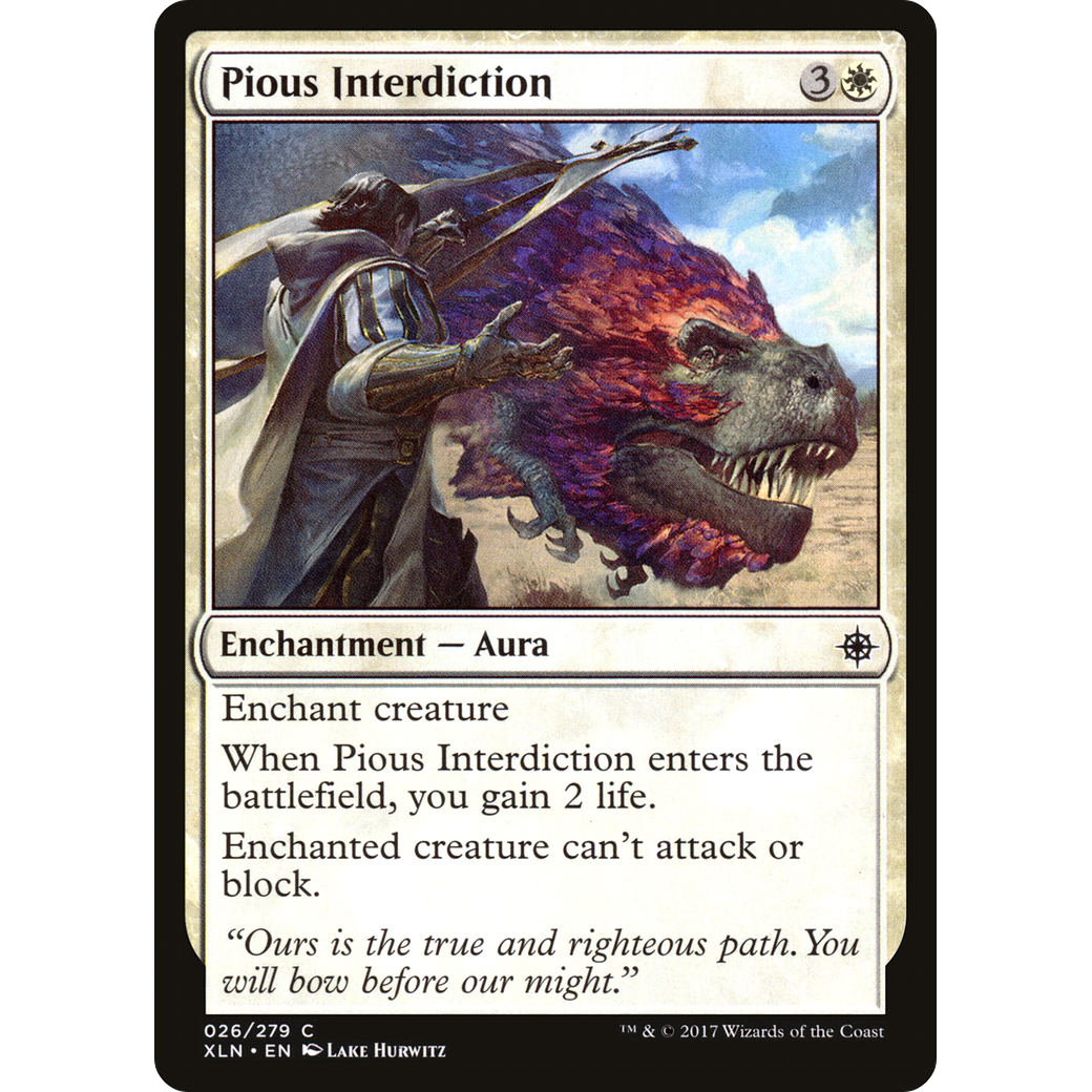 Pious Interdiction (XLN-026) - Ixalan