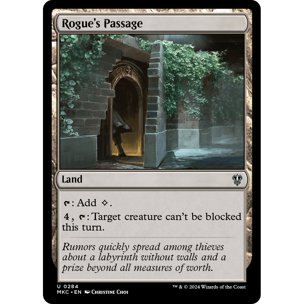 Rogue's Passage (MKC-284) - Murders at Karlov Manor Commander