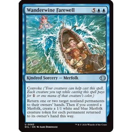 Wanderwine Farewell (ECL-083) - Lorwyn Eclipsed Foil