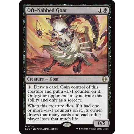 Oft-Nabbed Goat (ECC-011) - Commander: Lorwyn Eclipsed