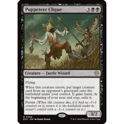 Puppeteer Clique (ECC-084) - Commander: Lorwyn Eclipsed