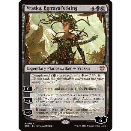 Vraska, Betrayal's Sting (ECC-088) - Commander: Lorwyn Eclipsed