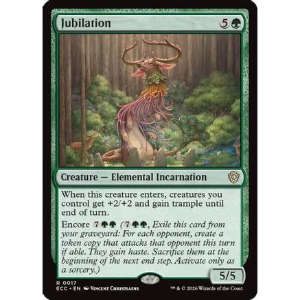 Jubilation (ECC-017) - Commander: Lorwyn Eclipsed