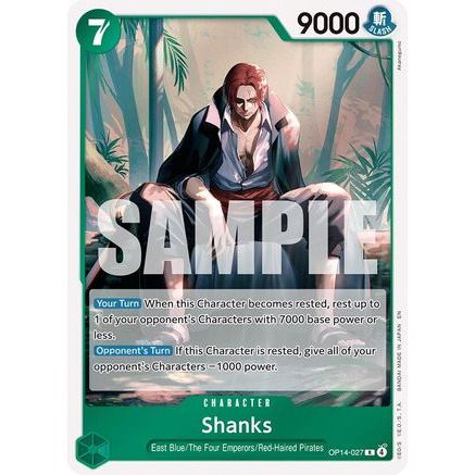 Shanks (OP14-027) - The Azure Sea's Seven Foil
