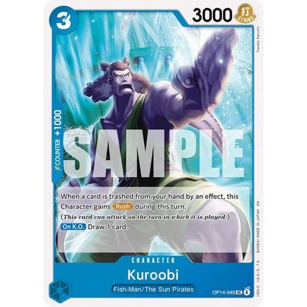 Kuroobi (OP14-045) - The Azure Sea's Seven