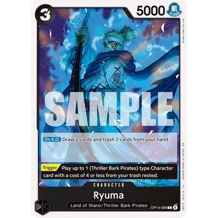Ryuma (OP14-089) - The Azure Sea's Seven