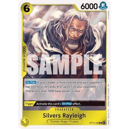 Silvers Rayleigh (OP14-108) - The Azure Sea's Seven Foil