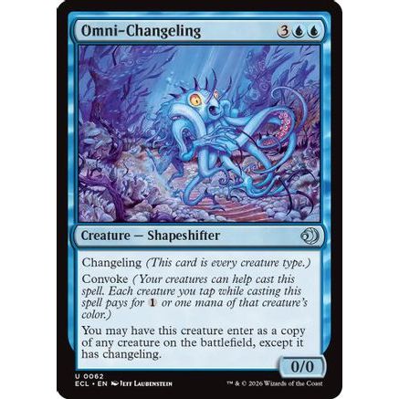 Omni-Changeling (ECL-062) - Lorwyn Eclipsed Foil