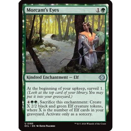 Morcant's Eyes (ECL-185) - Lorwyn Eclipsed Foil