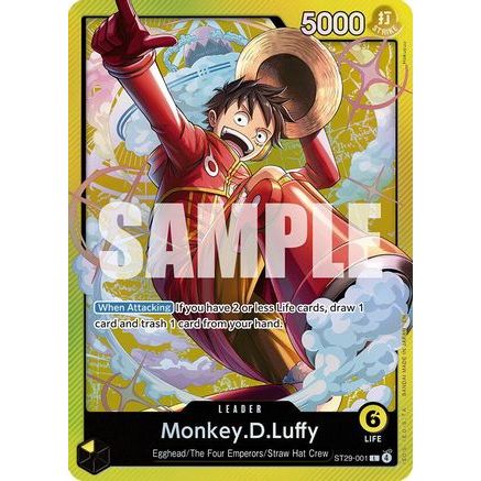 Monkey.D.Luffy (001) (ST29-001) - Starter Deck 29: Egghead Foil
