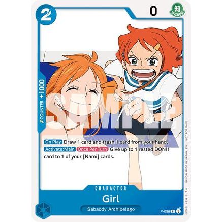 Girl (OP14 Release Event) (P-096) - One Piece Promotion Cards