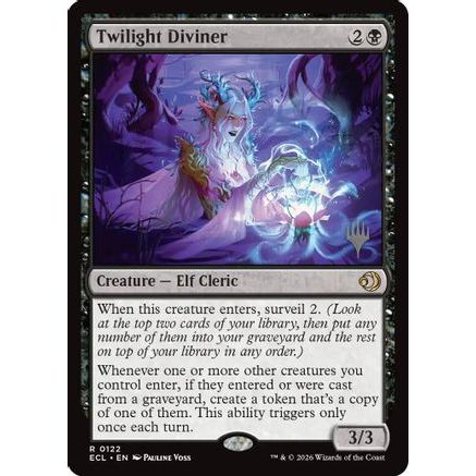 Twilight Diviner (PPECL-122) - Promo Pack: Lorwyn Eclipsed Foil