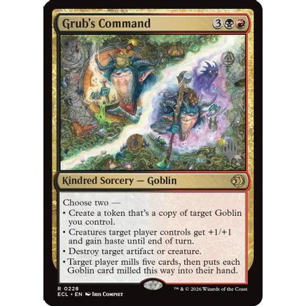 Grub's Command (PPECL-228) - Promo Pack: Lorwyn Eclipsed