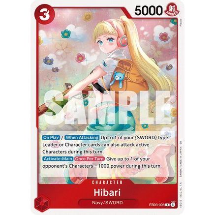 Hibari (EB03-008) - Extra Booster: One Piece Heroines Edition Foil