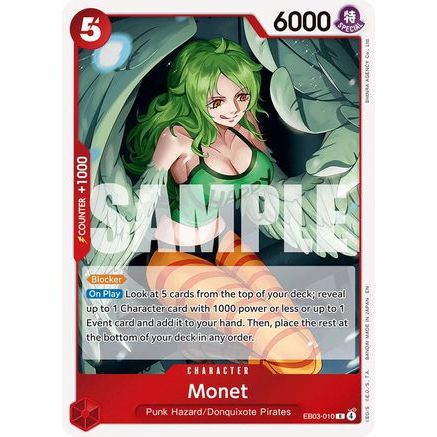 Monet (EB03-010) - Extra Booster: One Piece Heroines Edition Foil