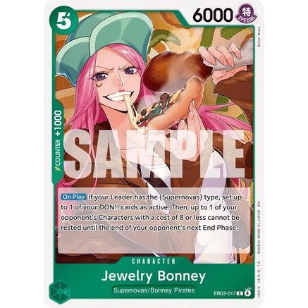 Jewelry Bonney (EB03-017) - Extra Booster: One Piece Heroines Edition Foil