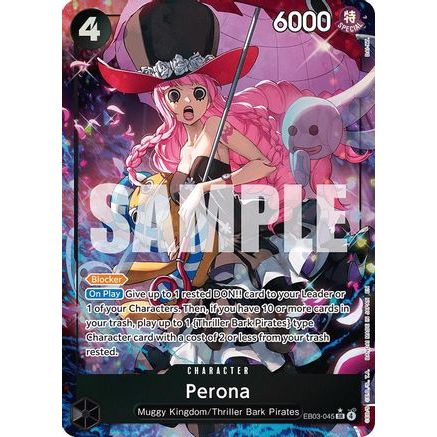 Perona (Alternate Art) (EB03-045) - Extra Booster: One Piece Heroines Edition Foil