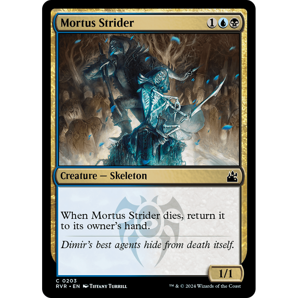 Mortus Strider (RVR-203) - Ravnica Remastered Foil