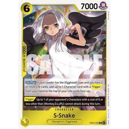 S-Snake (EB03-059) - Extra Booster: One Piece Heroines Edition Foil