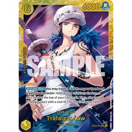 Trafalgar Law (EB03-062) - Extra Booster: One Piece Heroines Edition Foil
