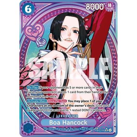 Boa Hancock (SP) (EB03-026) - Extra Booster: One Piece Heroines Edition Foil